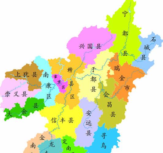 江西赣州市有哪几个县