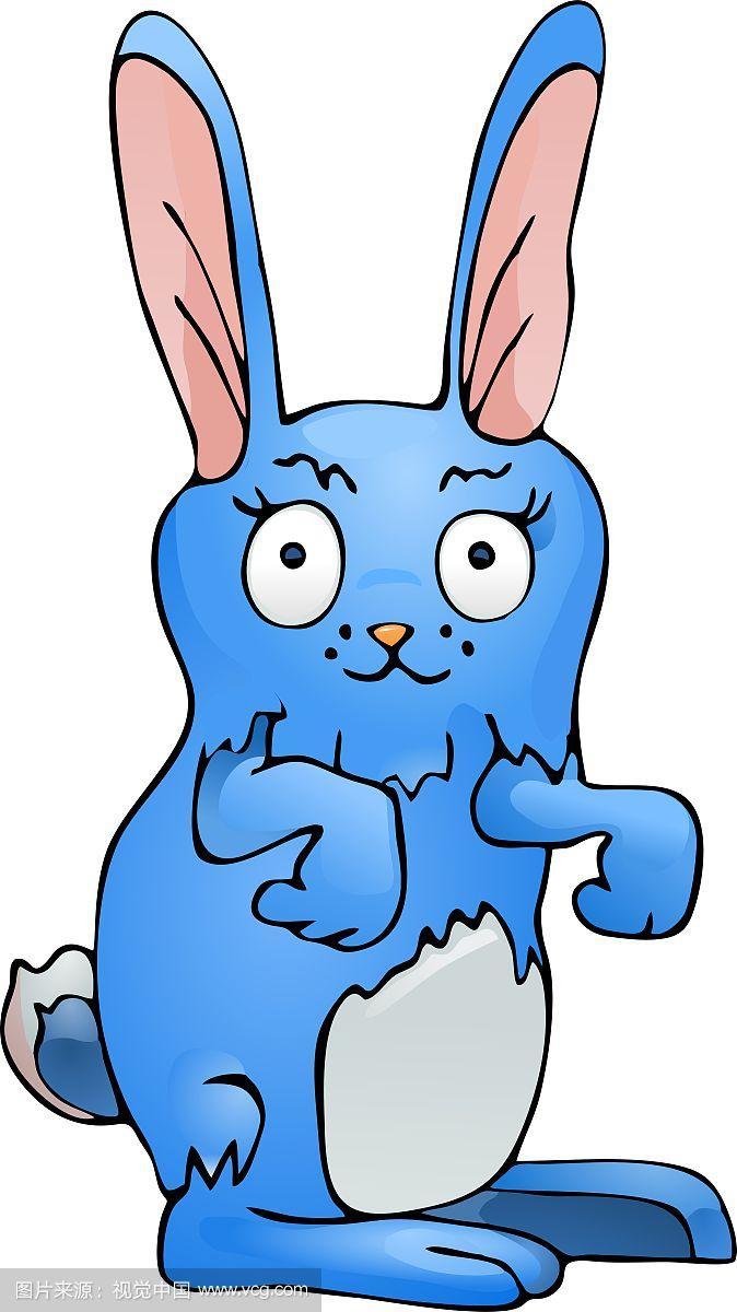 蓝色兔子是什么动画片