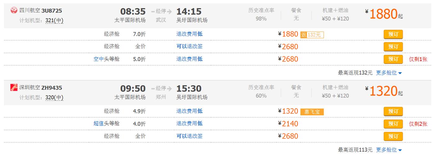 哈尔滨到广西南宁的飞机票是多少