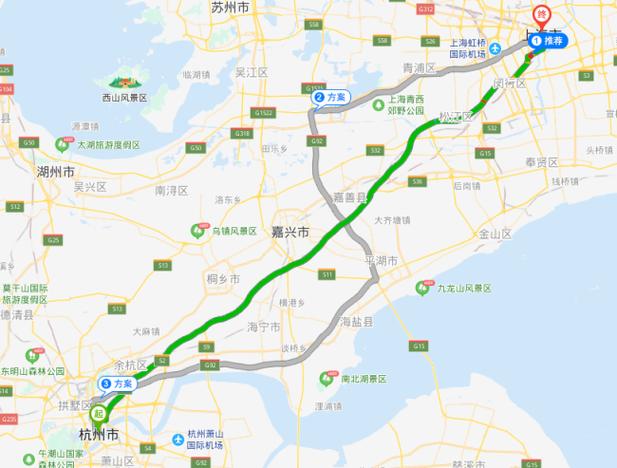杭州至上海火车要经过哪几个站