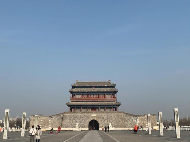 北京永定门可以登城墙吗