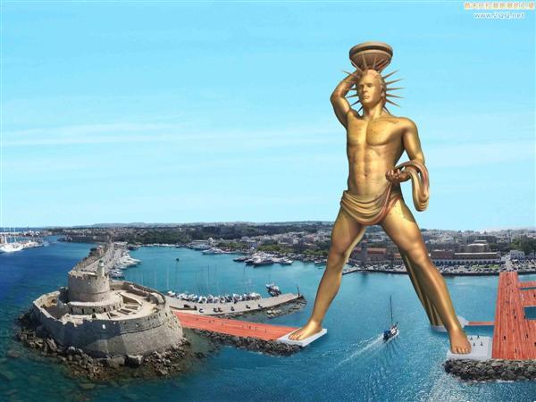 罗德岛太阳神巨像的历史